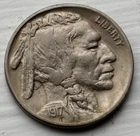 1917 Buffalo nickel, nice Original AU Condition Coin Original Surfaces No issues