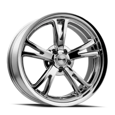 RIDLER 606 CHROME 20X8.5 5-120.65 0MM 83.82MM
