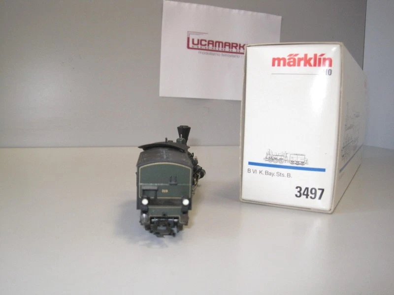 Märklin HO 3497 Br B VI K.Bay.Sts.B. Dampf-Lok mit Tender "MURNAU" SoMo #4863 - Bild 4 von 4