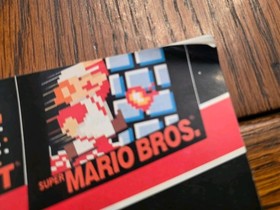 Super Mario Bros and Duck Hunt Nintendo NES Manual Instruction Booklet Authentic
