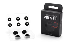 Divinus Velvet Phantom tips 5 sizes. For IEMs/Earphones  + case & extras tips