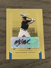 2005 Donruss Classics Miguel Negron RC Auto #202 Blue Jays /1300