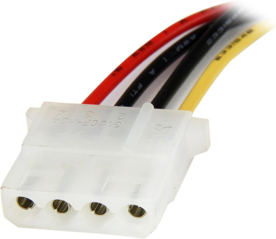 StarTech.com 12in SATA to LP4 Power Cable Adapter F/M - SATA to LP4 Power Adapte - Image 4 of 4