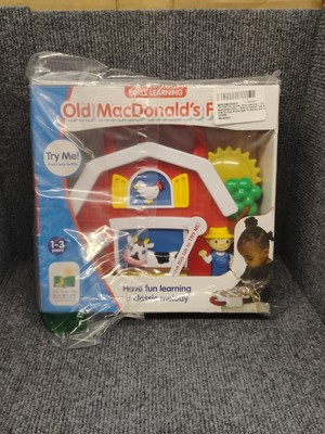 Old MacDonald's Farm, Interactive Learning Age 1 up, NEW! Plays Music, Lights
