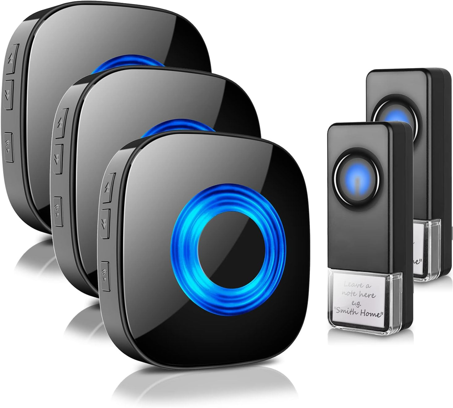 Wireless Doorbell - Door bell Chimes with Mute Mode - 58 Ringtones