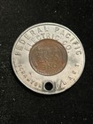 1954D Scranton Pennsylvania Encased Cent Token Federal Pacific Electric Co PA262 — photo 1