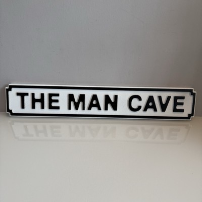 Der Mann Höhle Schild Bar Mann Schuppen Holzschild Geschenkidee Spielzimmer Heimkino