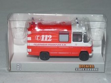 Brekina 36934 Mercedes L 508 RTW Feuerwehr Frankfurt, rot/weiss, 1970 1:87 NE...