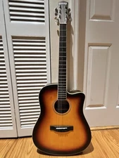 Electric/acoustic Donner Guitar