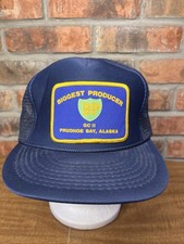 Vintage BP Prudhoe Bay Alaska Biggest Producer GC II Patch Oil Gas Snapback Hat