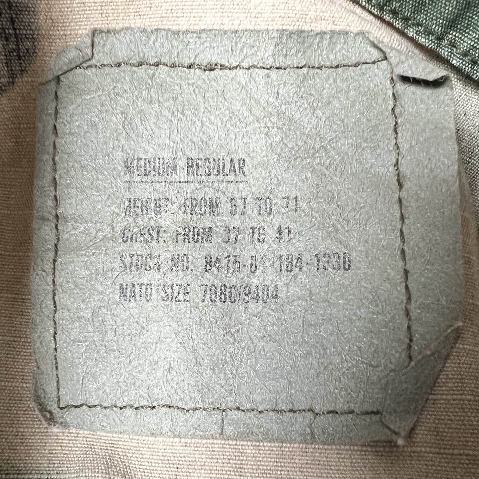 VTG US Army Jungle Jacket Men Medium Woodlnd Camo Combat Hot Weather Shacket 80s