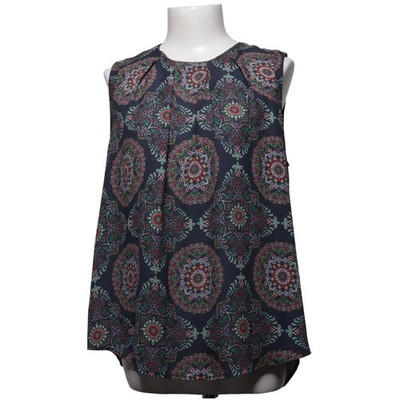 Holly & Whyte by Lindex, Top, Größe: 36, Blau/Mehrfarbig, Medaillon, Damen #YAa