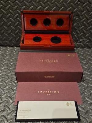 Royal Mint ''The Sovereign'' 2020 5 Münzen Gold Proof Set Box/COA