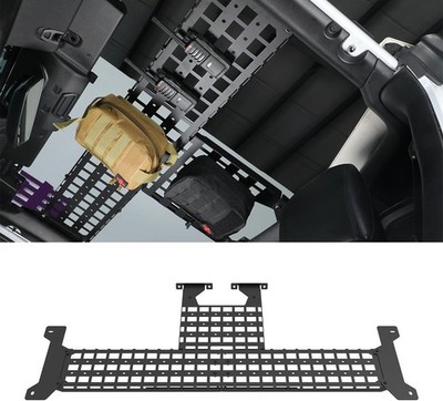 Jeep Wrangler JL & Gladiator JT 2018-2025 Interior Roof Rack, Molle Panel Kit