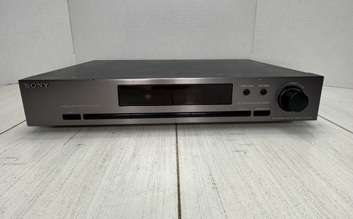 VTG Sony FM Stereo/ FM- AM Tuner ST-JX421 w/ Cable PARTS ONLY