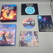 Dead Cells PS4 (Sony Playstation 4) Complete Art Book CIB Signature Edition 
