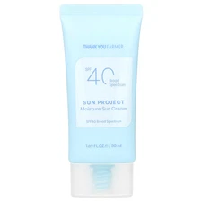 Sun Project, Moisture Sun Cream, SPF 40, 1.69 fl oz (50 ml)