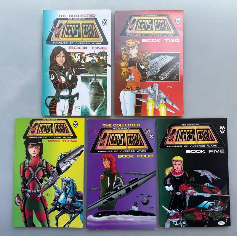 The Collected Tigers of Terra book One Two Three Four Five TPB Set Lot