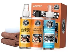  Leather Cleaner and Conditioner Non-Toxic Gentle Total Interior Cleaner Car 