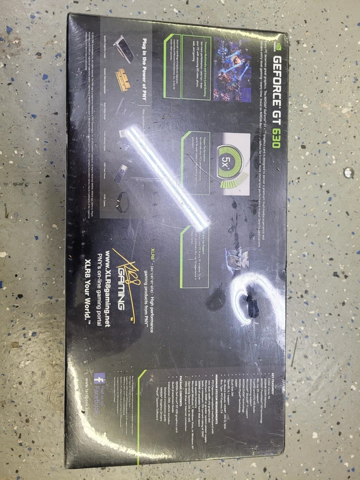 PNY NVIDIA GeForce GT 630 (VCGGT6302XPB) 2GB DDR3 PCI Express 2.0 Video Card - Image 2 of 3