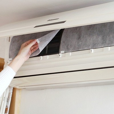 40pcs Klimaanlagenfilterpapiere Staubkraftfilterbildschirmluftablüftung