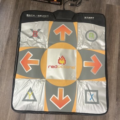 Red Octane Ignition 3.0 Dance Pad + Foam Pads Xbox,PS2 - Untested