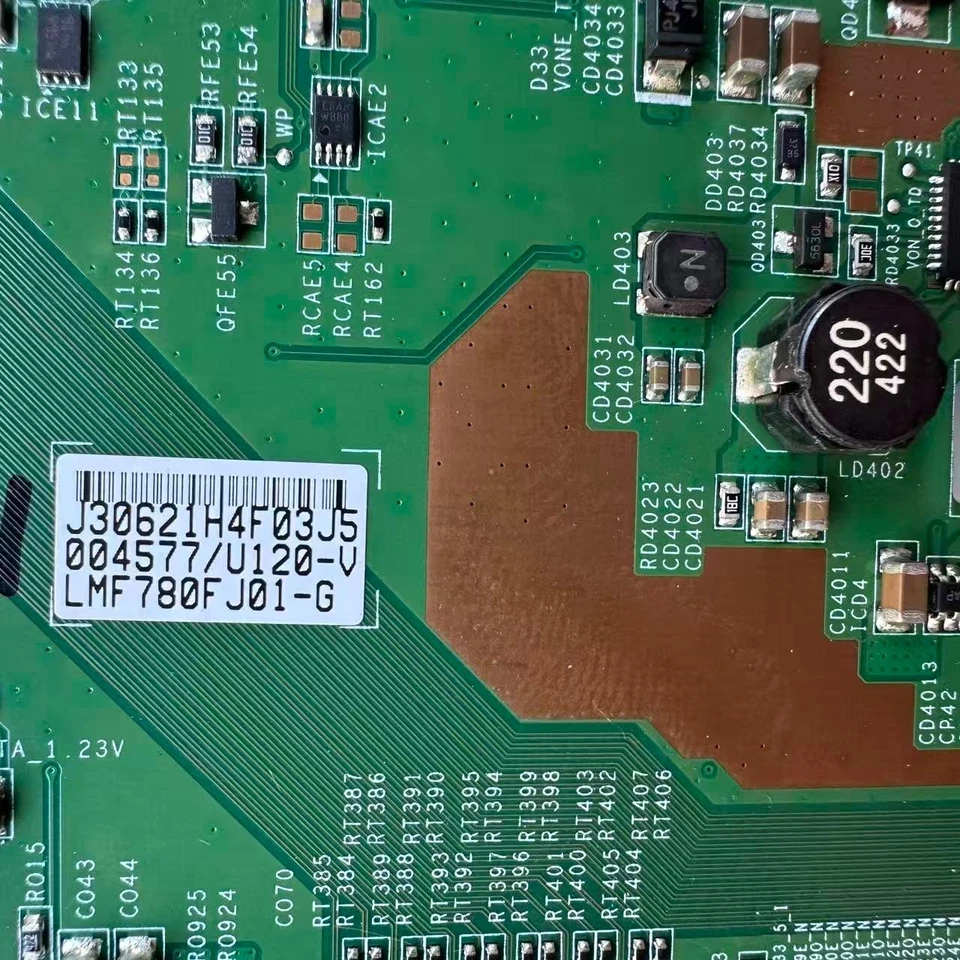 SAMSUNG UN78HU9000 T-CON BOARD UD120_EU22BMB3C6LV0.3 LMF780FJ01-G - Image 2 of 3