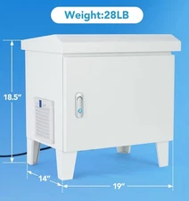 IP55 Air Pump, Septic, Electrical Weatherproof Exterior Cabinet For Pond/septic