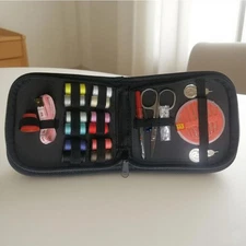 Mini Sewing Kit Purple Portable Dorms Travel Quick Repair Scissors Needle Thread