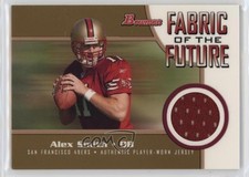 2005 Bowman Fabric of the Future Gold /100 Alex Smith #AS 10k8