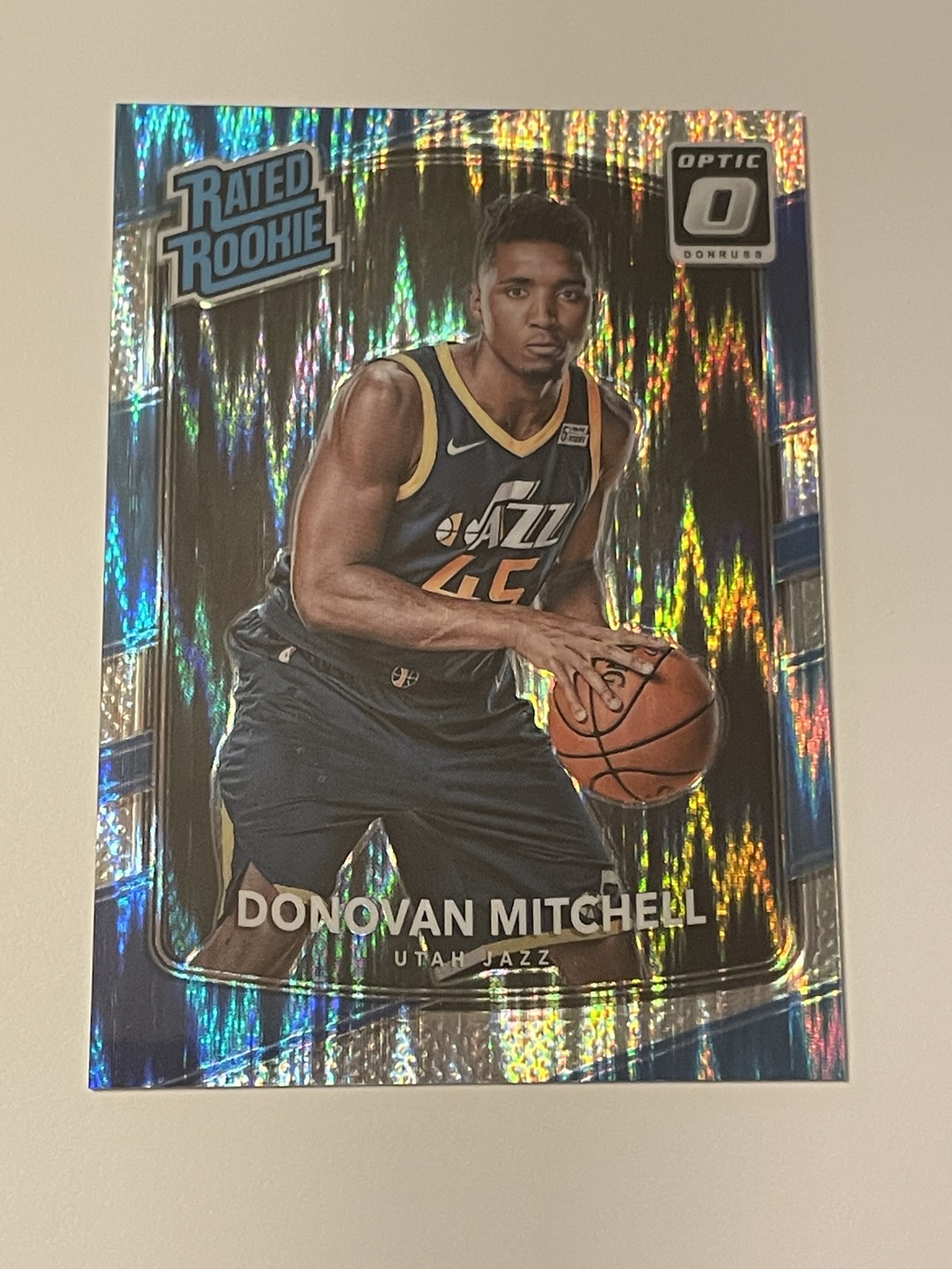 2017-18 Panini Donruss Optic - Rated Rookie Donovan Mitchell #188 Shock (RC)