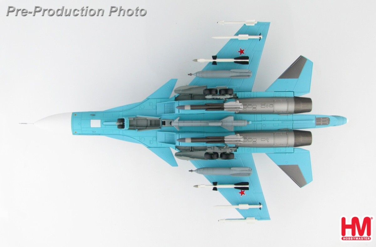 Hobby Master 1:72 HA6303b Su-34 Fullback Fighter Bomber Bort
