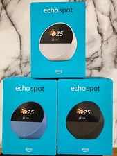 Amazon Echo Spot alarm clock Factory sealed NEW (2024)