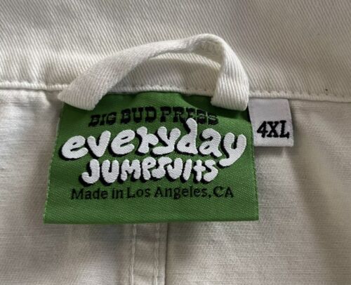 Big Bud Press Off-White Everyday Jumpsuit Size 4XL - Picture 3 of 7