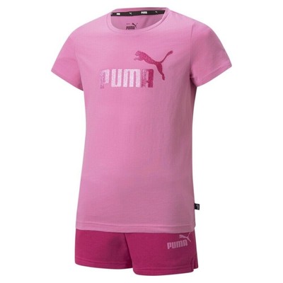 Girl Logo and Shorts Puma Set