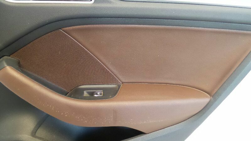 15 16 17 AUDI A3 RIGHT REAR DOOR PANEL TRIM BROWN PART # 8V5867306 