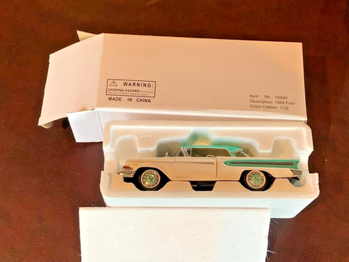 1958 FORD EDSEL CITATION 2 DOOR HARDTOP DIE-CAST NATIONAL MOTOR MUSEUM MINT 1/32 - Picture 8 of 10