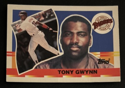 1990 Topps Big Tony Gwynn Baseball Card #93 Padres HOF OF FR/GD O/C