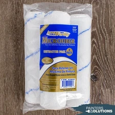 ArroWorthy 9MFR3-4PK 9" x 3/8" Nap Microfiber Roller Cover 4 PK