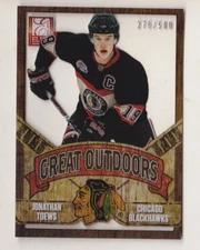 12-13 Elite Jonathan Toews /500 Great Outdoors Panini Blackhawks 2012
