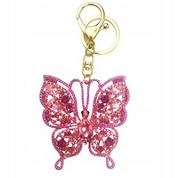 SchlüSselanhäNger Schmetterling AnhäNger SchlüSselring RucksackanhäNger Ring