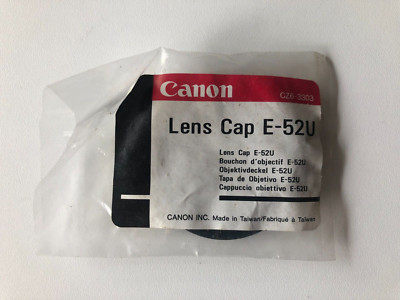 Original Canon Lens Cap E-52U Objektivdeckel