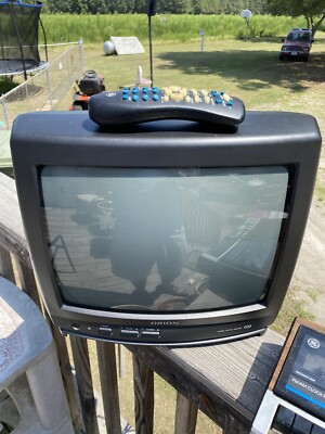 Vintage Gaming Orion TV1329C 13'' CRT Color TV - Retro Black - Tested