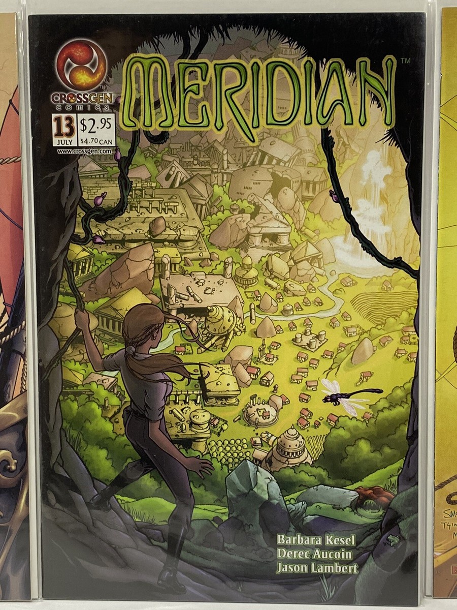 CrossGen Comics Meridian 1-4セット Meridian #1, 3, 4, 13, 14 Mix LOT OF 5 (2000) Crossgen