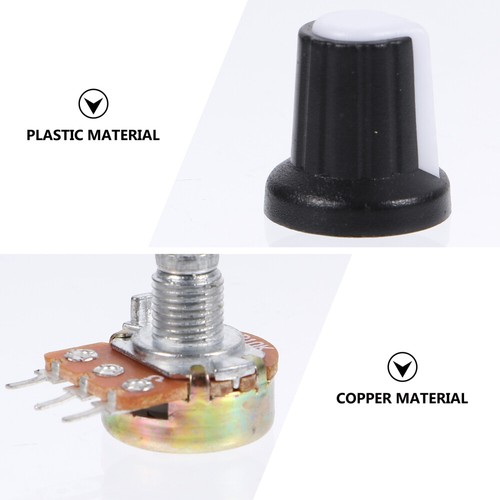 10pcs Volume Control Potentiometer On Off Potentiometer Potentiometer Switch - Picture 12 of 12