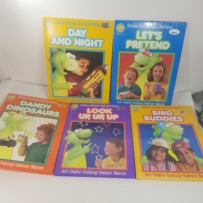 Vintage Better Homes and Gardens Fun Projects For Kids To Do Hardcover Books Lot