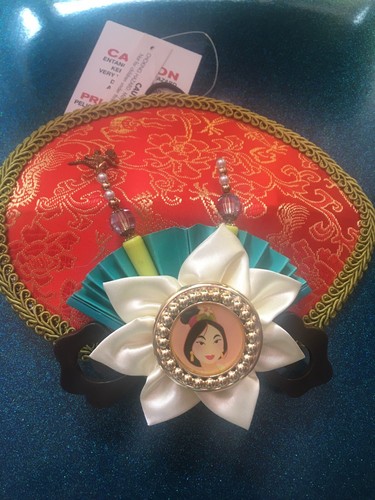 Mulan Fascinator Hat Disney Parks Ears 