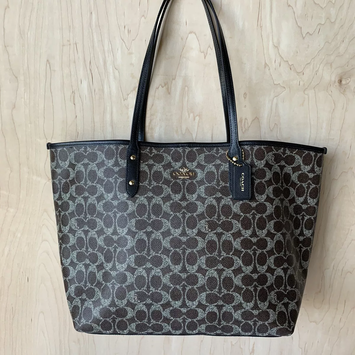 Coach large city tote sale