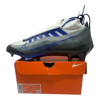 Nike Vapor Edge Pro 360 Men's Cleats Size 12 Blue Gray Football