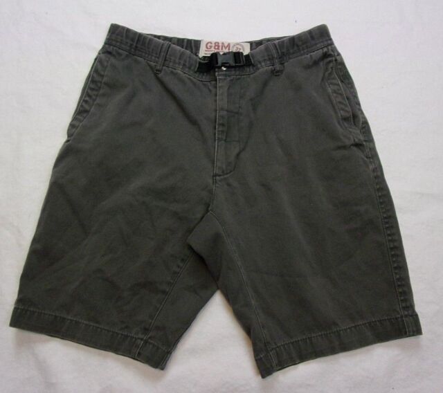 G&M Rugged & Washed Out Men's Grey Shorts Size M | eBay